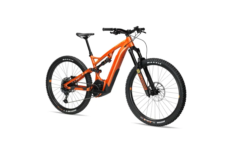 2022 Whyte E-150 S V2 Electric Mountain Bike - Burnt Orange-1
